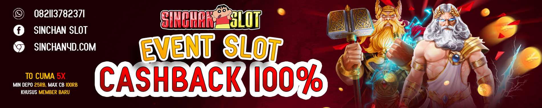 Bonus Cashback Slot 100%